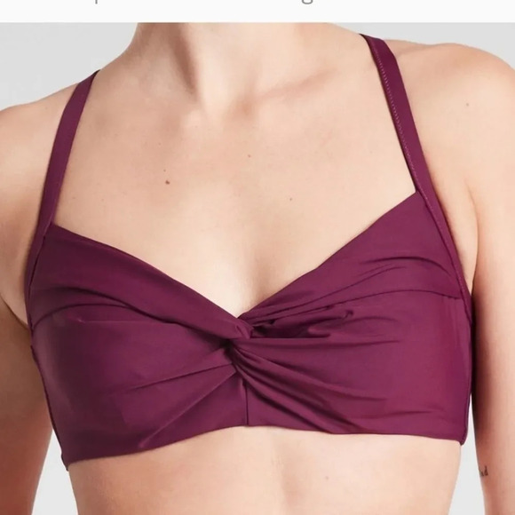 Athleta twister top Wild Bloom HighWaist Bikini M - Picture 9 of 13